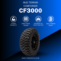 Comforser - 245/75R16 120/116Q 10PLY Mud Terrain